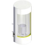 Centrometal SKB-Digi 80 indirekt használati meleg víz tartály 2 kW fűtőbetéttel - Image 2