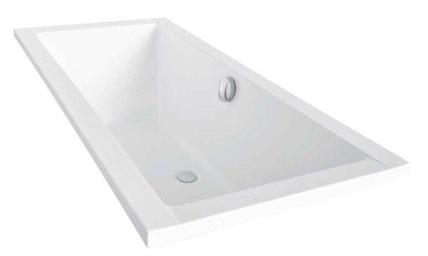 Besco Quadro Slim egyenes akril fürdőkád 180x80 - WAQ-180-SL - Image 5