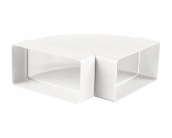 Vents pvc lapos, merev szellőző 90° vízszintes