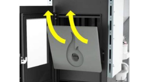 Centrometal CentroPelet Z16 C elcsatornázható meleg levegős pellet tüzelésű kályha - Image 7