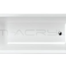 M-acryl Eco egyenes akril fürdőkád tartóláb szettel