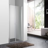 Aqualife HX-109 T 2 nyíló zuhanyajtó matt biztonsági üveggel - Image 3