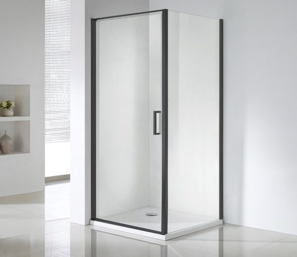 Wellis Quadrum Black Easy Clean szögletes zuhanykabin 90 x 90 x 190 cm WC00483 + 4Gb pendrive!