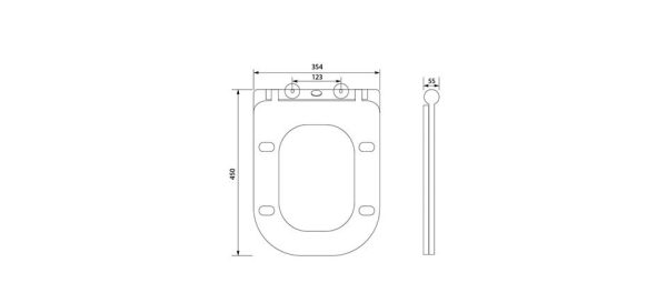 Wellis Erin Soft Close WC ülőke WF00036 - Image 2
