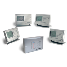 Computherm Q8RF Multizónás, vezeték nélküli (rádiófrekvenciás), programozható, digitális szobatermosztát