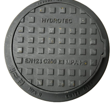 NW 240 mm-es kerek aknafedlap C-250