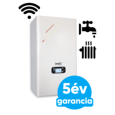 SENKO SENel Combi WiFi 18 kW elektromos kazán fűtéshez és átfolyós rendszerű használati meleg víz előállításhoz