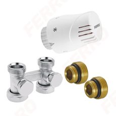 Ferro ZTV01 Univerzális termosztát szett 1/2” egyenes