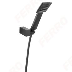 Ferro U170BL-B Sinus Black - zuhanyszett egypontos rögzítéssel