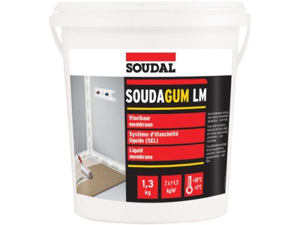 Soudal Soudagum LM rugalmas vízzáró fólia 1,3 kg