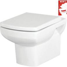 Sanotechnik NERO fali WC “soft close” ülőkével SP400