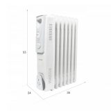 HH-1001 7 tagos olajradiátor 600W/900W/1500W - 5902659142429 - Image 3