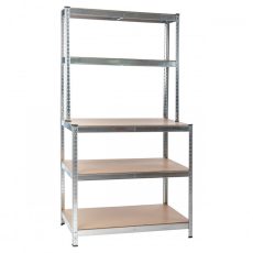 Nagy teherbírású polc G 100x30/60x180 cm 150 kg - 5905610250270