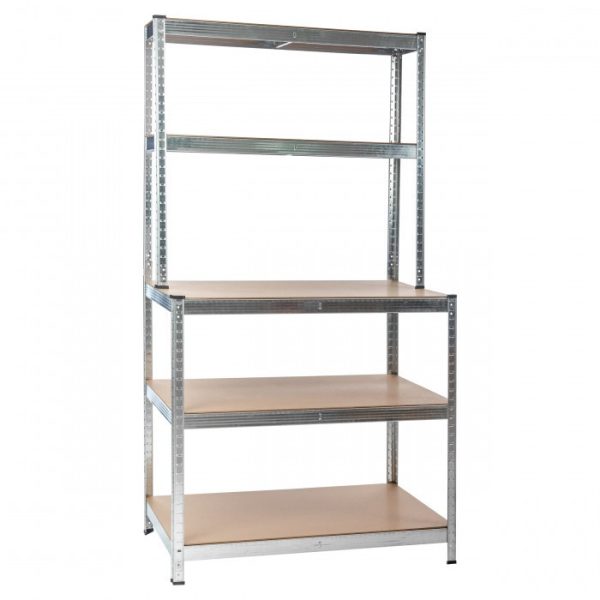 Nagy teherbírású polc G 100x30/60x180 cm 150 kg - 5905610250270