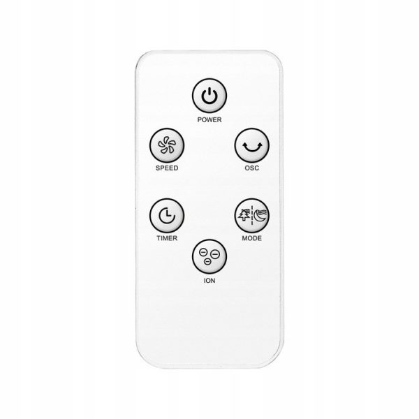 Zefir oszlopventilátor 45 W, fekete - 5905610253899 - Image 4