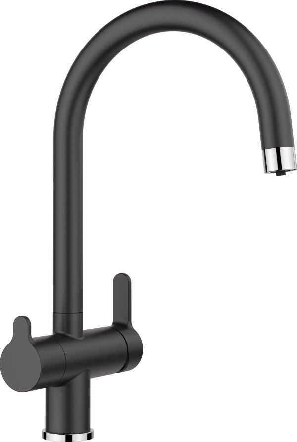 Blanco TRIMA Filter HD SILGRANIT®-Look HD csaptelep víztisztító/vízszűrő berendezésekhez fekete - 526273