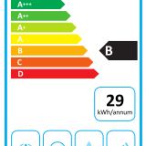 Evido TRICOL 60B fali kürtős páraelszívó 60 cm fekete - CHW6BB-1 - Image 3