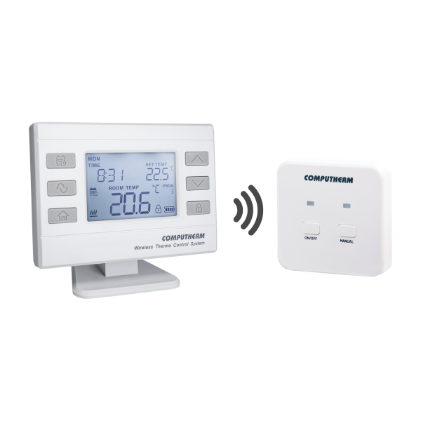 Computherm Q72RF Programozható, rádiofrekvenciás, digitális szobatermosztát (másolat)