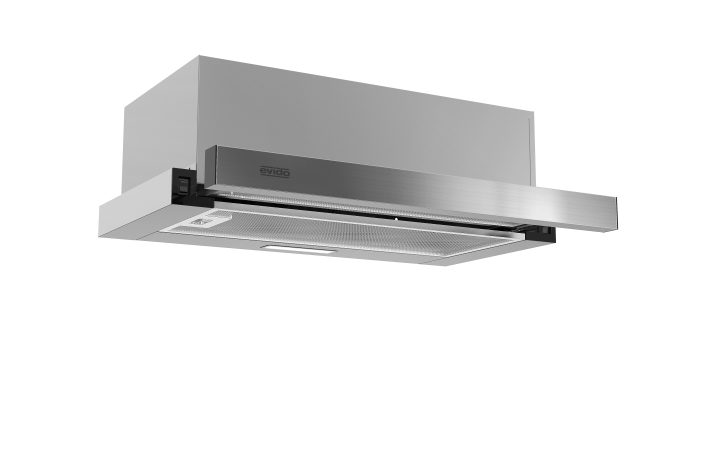 Evido SLIMBOX 60X teleszkópos kihúzható páraelszívó 60 cm inox - CHT6RX-1