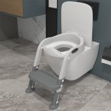Lépcsős WC szűkítő szürke - HB-PVC002-PW - Image 2