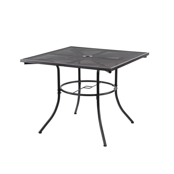 Melfi fém mesh kerti asztal 91,5x91,5x71 cm - JYL-22093