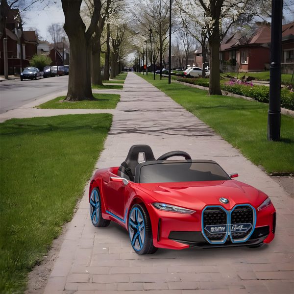 Elektromos autó BMW i4 cabrio piros - LEA-BMW-PIR - Image 2