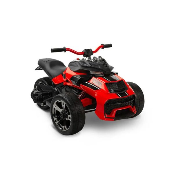 Elektromos 3 kerekű quad piros - LEQ-3K-PIR