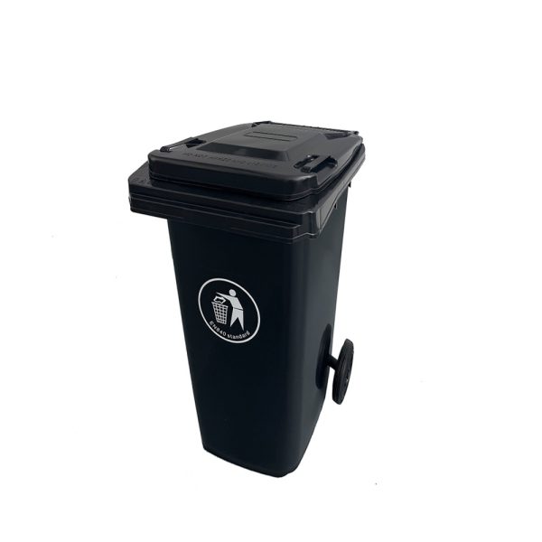 Hulladéktároló 120L fekete - LKU-120F