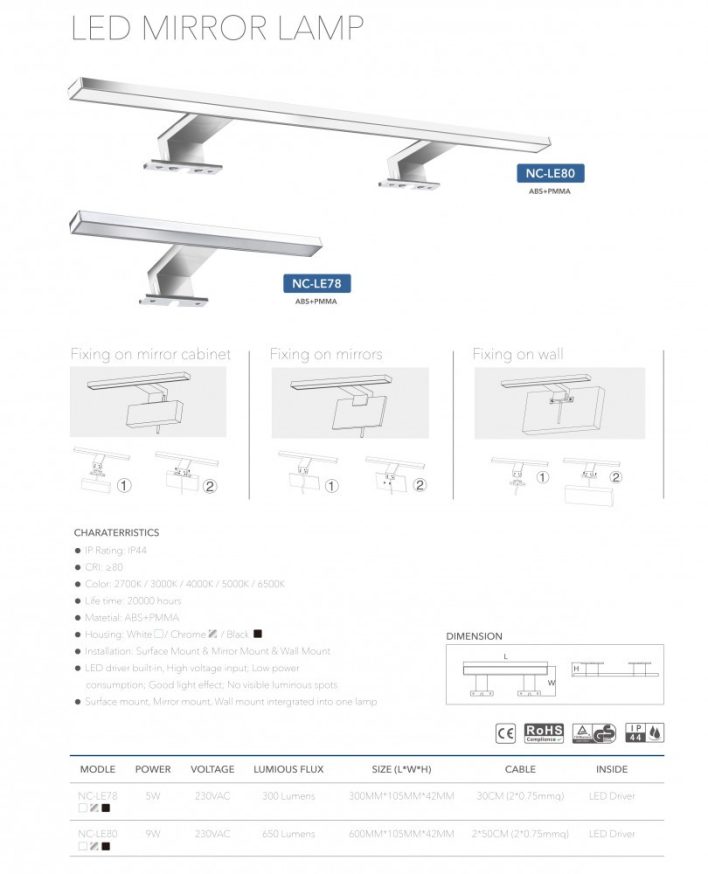 Luxx led lámpa - NC-LE78 - Image 4