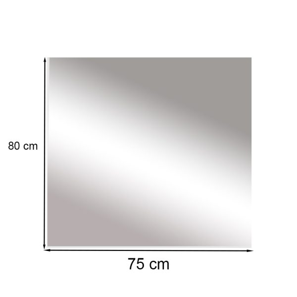 Nerva Prime 75 komplett fürdőszoba bútor, fehér színben - NERVAPR75F - Image 2