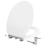 CR BIDÉS WC ülőke - hideg / melegvizes csapteleppel - Duroplast - 44 x 37 cm - 1111_BIDET