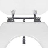CR BIDÉS WC ülőke - hideg / melegvizes csapteleppel - Duroplast - 44 x 37 cm - 1111_BIDET - Image 2