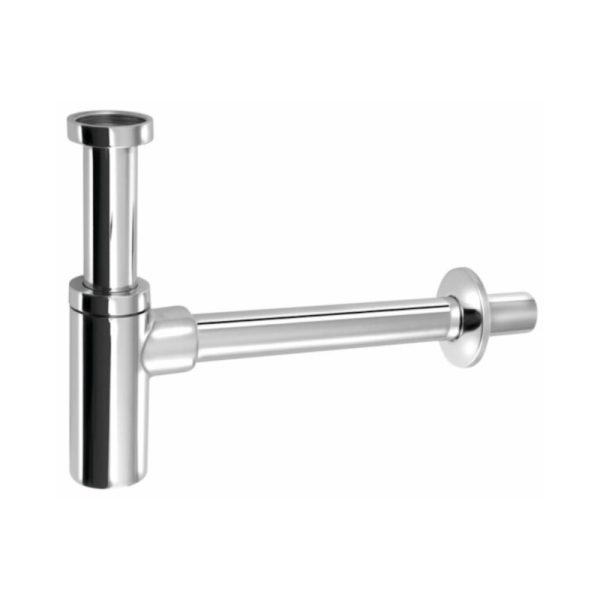 VivaStyle DESIGN króm búraszifon mosdóhoz - fém - leeresztő nélkül - Ø 5/4" - Ø 32 mm - 31QED019C