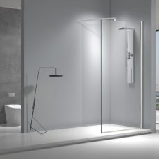 Viva AQUA Max WALK IN zuhanyfal - 8 mm vízlepergető víztiszta üveg - 100 x 200 cm - 8WIF_100