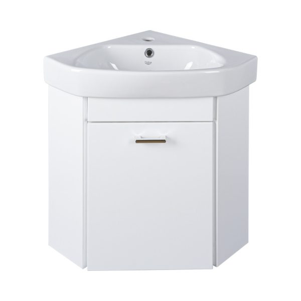 Viva STYLE Arda sarokszekrény CeraStyle Arda porcelán sarokmosdóval 46 x 46 cm - JOBBOS - ARB1900J