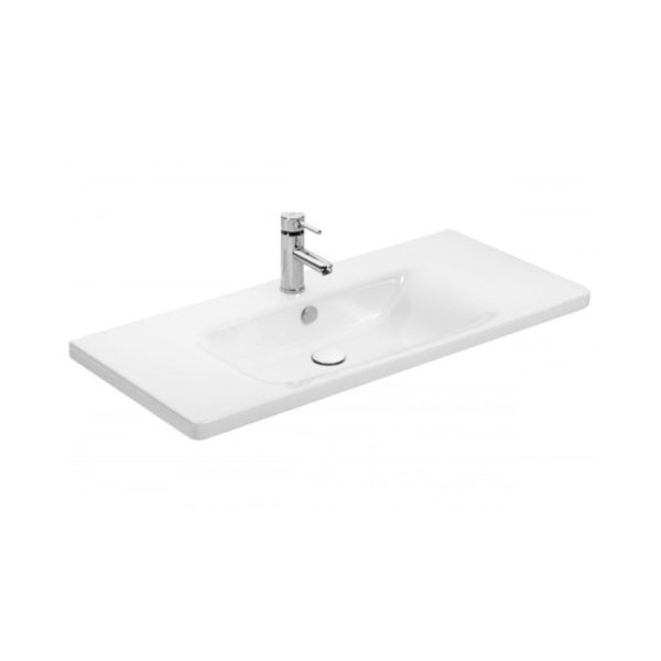 Viva STYLE Ekonomik PLUS 100 lábon álló fürdőszobabútor Sanovit SOFT 13100 mosdóval 101 x 45,5 cm - D1000D-I - Image 5