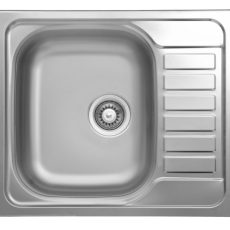 Livinox TRITON EC-196K mini csepptálcás rozsdamentes mosogató 580 x 500 x 170 mm