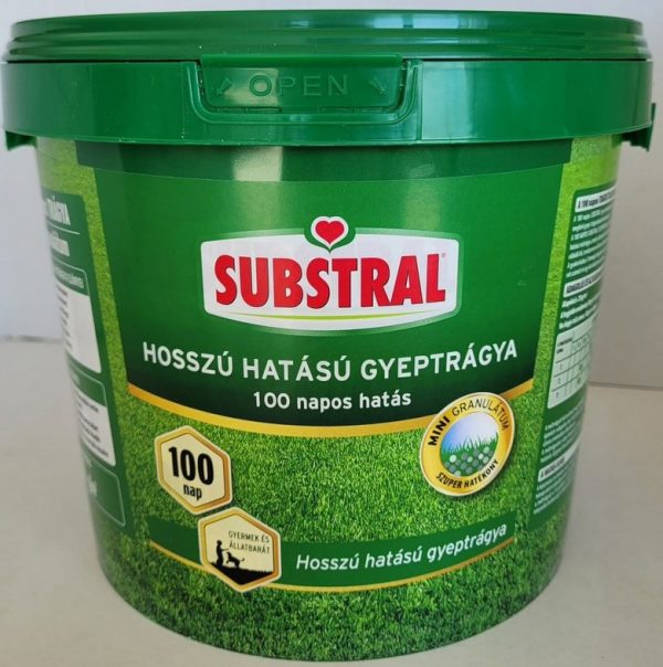 Substral Hosszú hatású gyeptrágya 250 m2 - 5 kg - 732139-8224 - Image 2