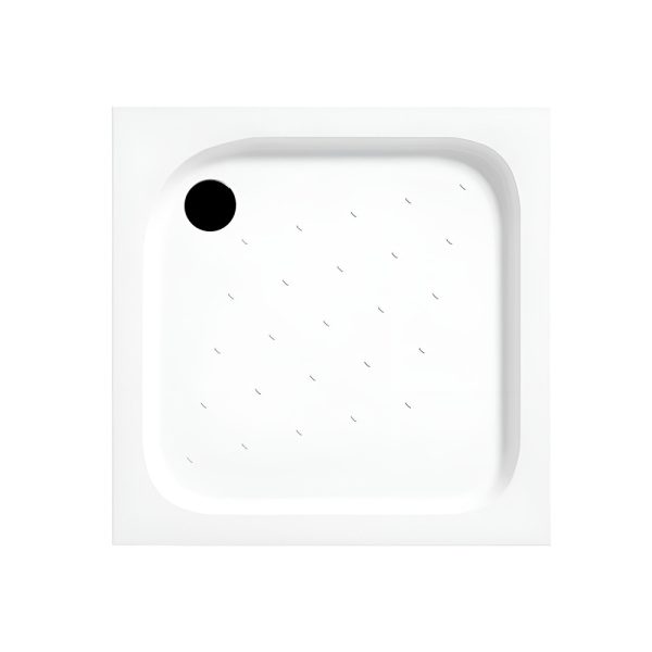 Klonberg 80x80 cm-es szögletes akril zuhanytálca 80x80 cm - AKSZ80ZT - Image 4