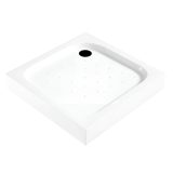 Klonberg 80x80 cm-es szögletes akril zuhanytálca 80x80 cm - AKSZ80ZT - Image 5