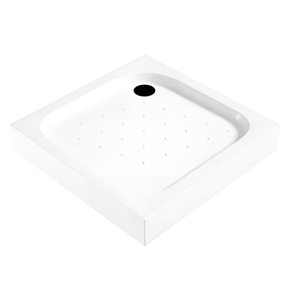 Klonberg 80x80 cm-es szögletes akril zuhanytálca 80x80 cm - AKSZ80ZT - Image 5