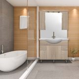 Bianca Plus 105 komplett fürdőszobabútor, sonoma tölgy színben - B105STST - Image 3