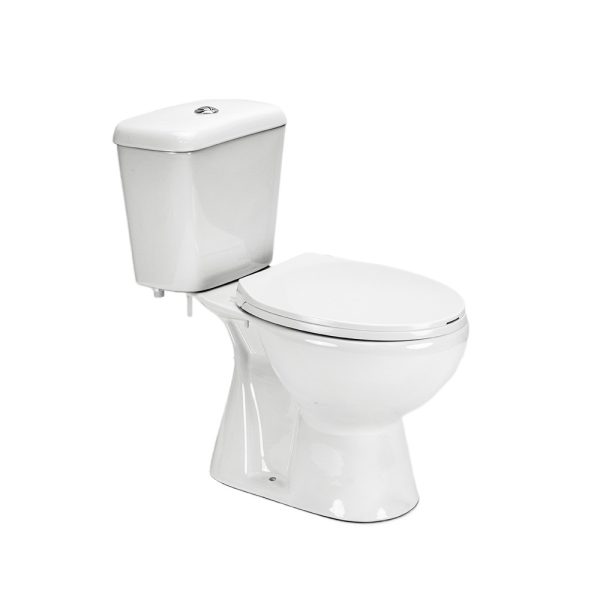 Cleano monoblokkos WC alsó kifolyással ülőkével - CLEANO-ALSO