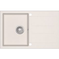 Evido Cubo 45S csepptálcás gránit mosogató 780 x 500 x 200 mm bézs - 105528