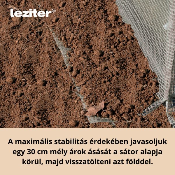 Magágy fólia 180x140x94 cm fehér - LMH-911-WH - Image 6