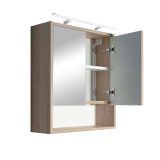 Luna 60 felső tükrös szekrény, Sonoma tölgy - LUNA60FSTST - Image 2