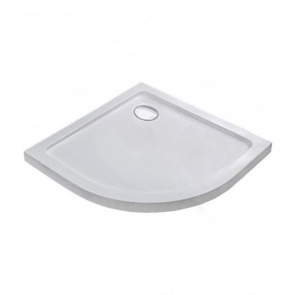 Modena Slim íves alacsony akril zuhanytálca 90x90 cm - MAU-MODR90