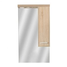Nerva 55 cm-es tükrös felsőszekrény, Sonoma tölgy - MS55FKZSTST