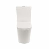 Paulo rimless WC kombi alsó/hátsó kifolyással soft close ülőkével - Image 5