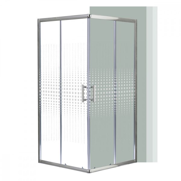 Spirit Mátrix 90x90 cm szögletes zuhanykabin zuhanytálca nélkül - SM90A